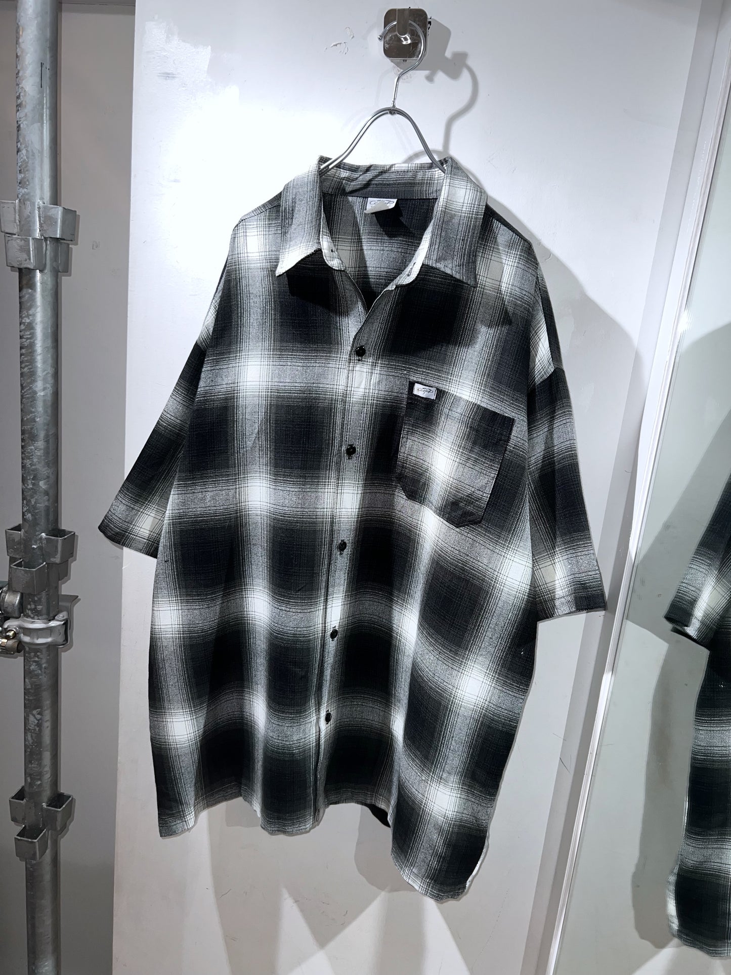 Old Caltop Oversized Plaid Shirt