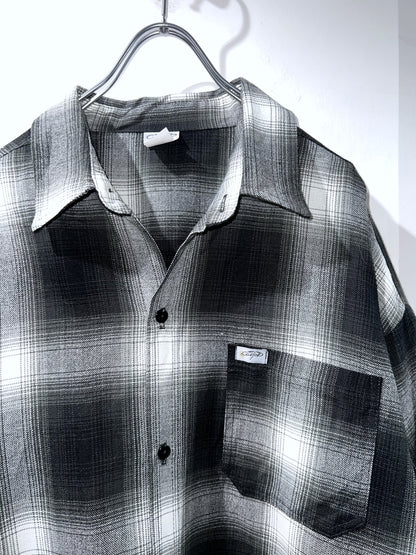 Old Caltop Oversized Plaid Shirt