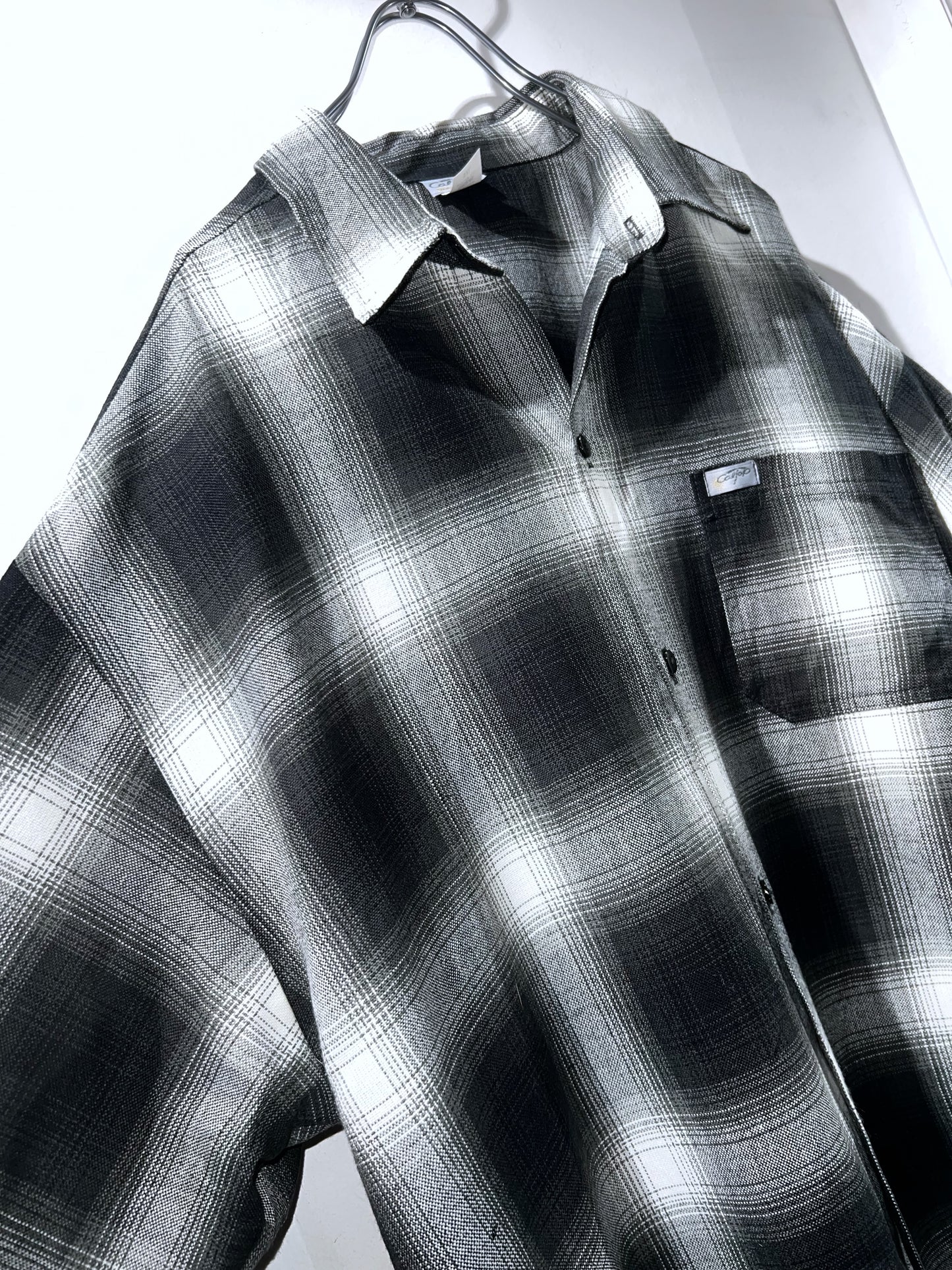 Old Caltop Oversized Plaid Shirt
