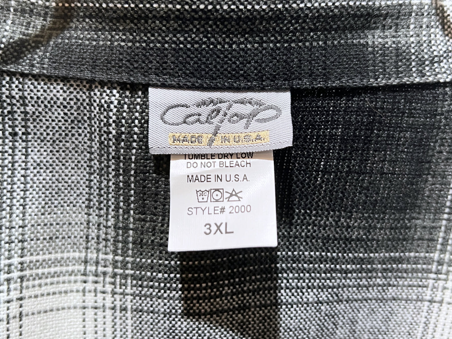 Old Caltop Oversized Plaid Shirt