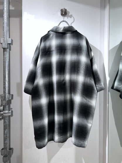 Old Caltop Oversized Plaid Shirt