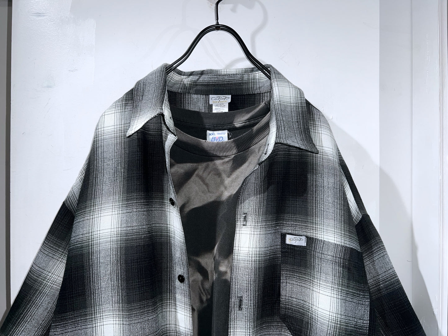 Old Caltop Oversized Plaid Shirt