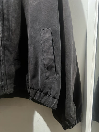 LONDON FOG Micro Suede Zip-up Blouson