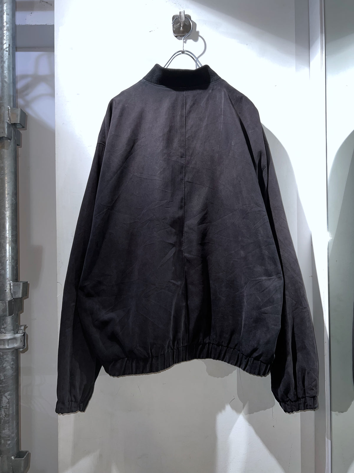 LONDON FOG Micro Suede Zip-up Blouson