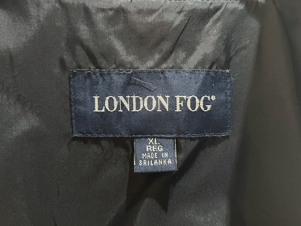 LONDON FOG Micro Suede Zip-up Blouson