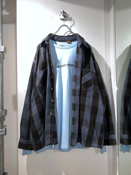 Vintage "St. John's Bay" Buffalo Check Flannel Shirt