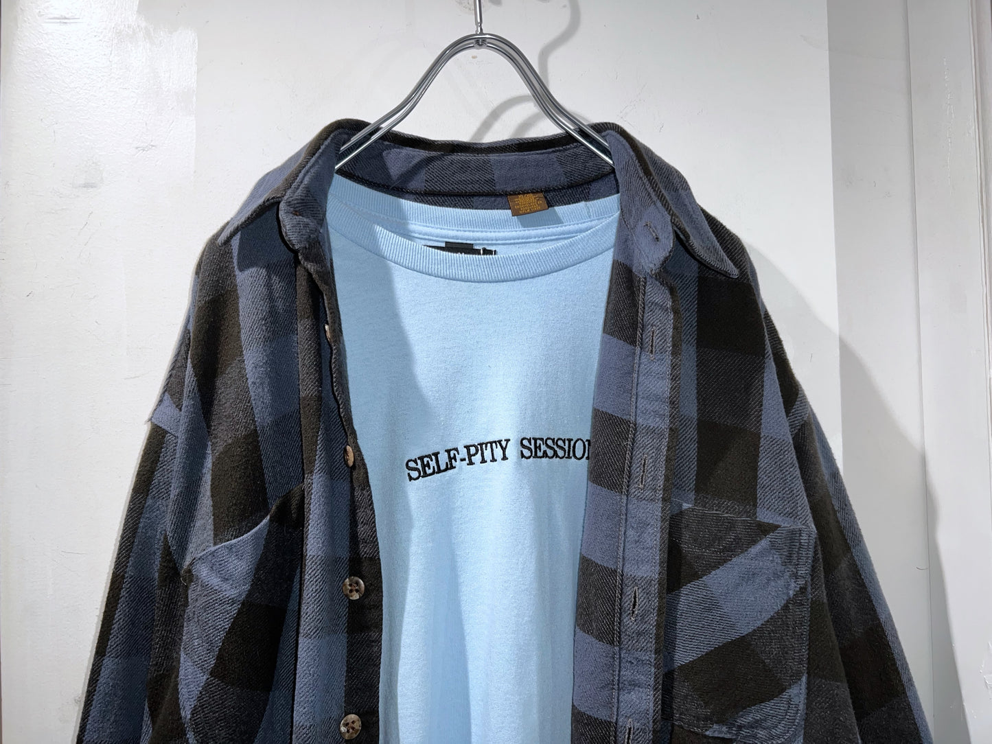 Vintage "St. John's Bay" Buffalo Check Flannel Shirt