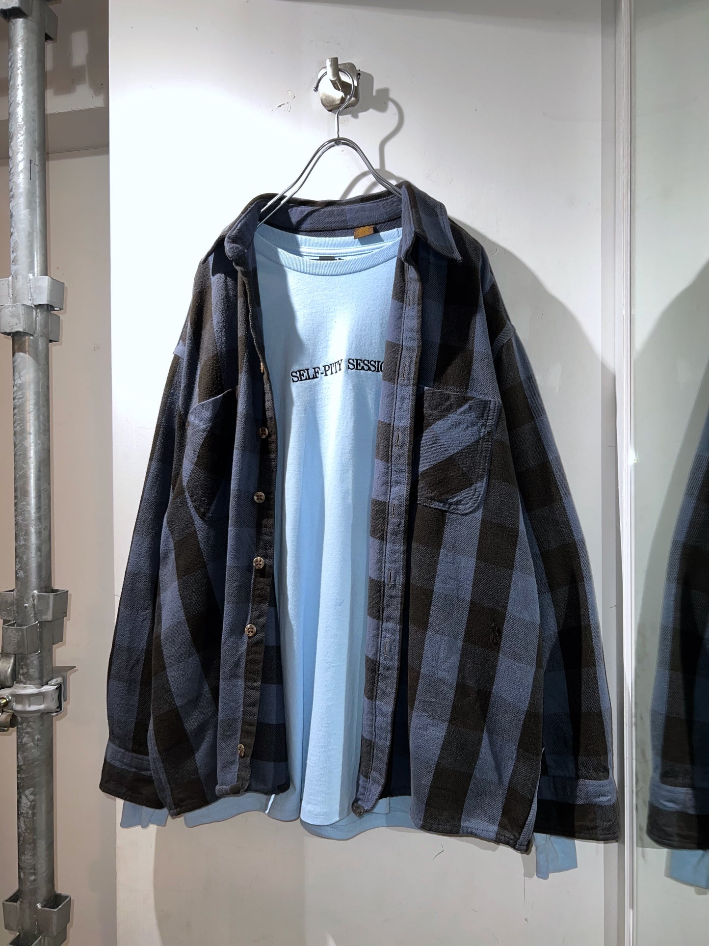 Vintage "St. John's Bay" Buffalo Check Flannel Shirt