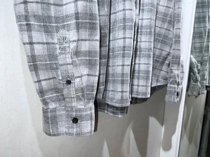00s Cord Plaid Shirt