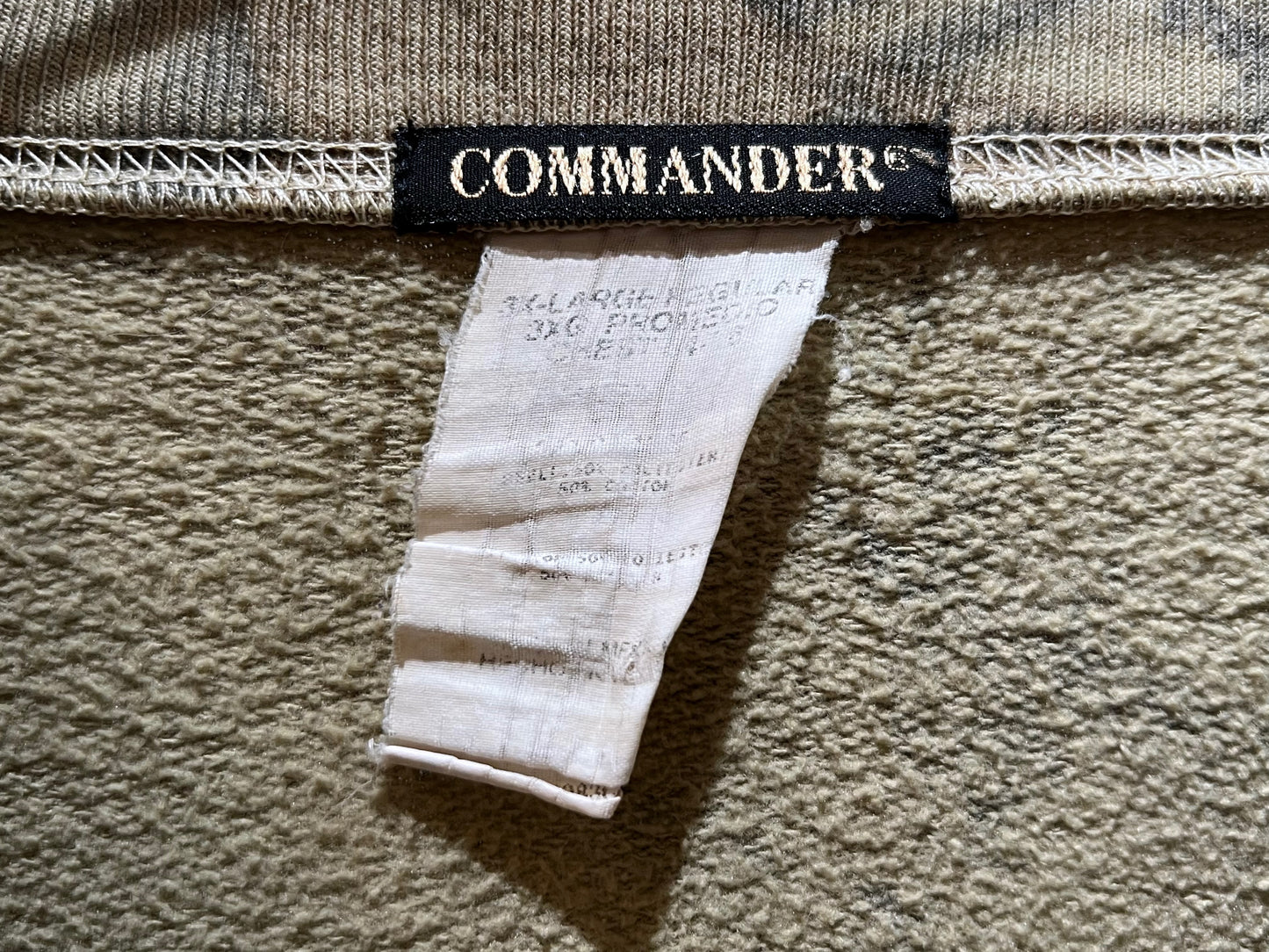 Commander Real Tree Camo Crewneck Sweat