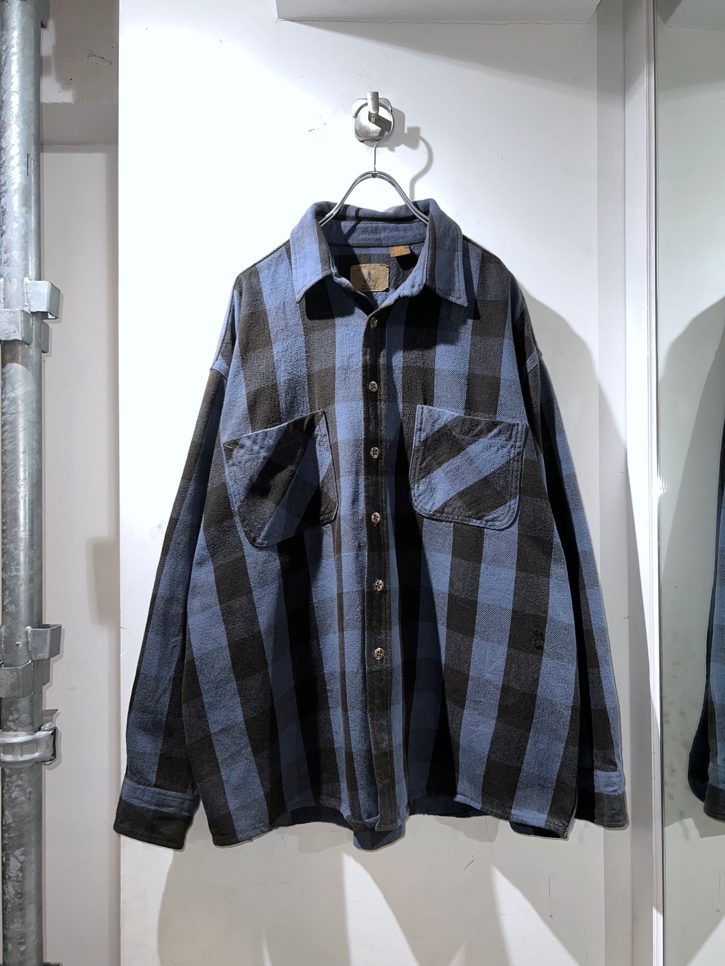 Vintage "St. John's Bay" Buffalo Check Flannel Shirt
