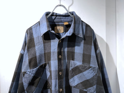 Vintage "St. John's Bay" Buffalo Check Flannel Shirt
