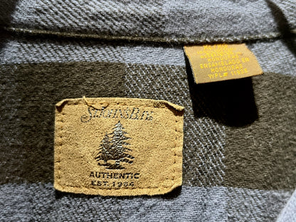 Vintage "St. John's Bay" Buffalo Check Flannel Shirt