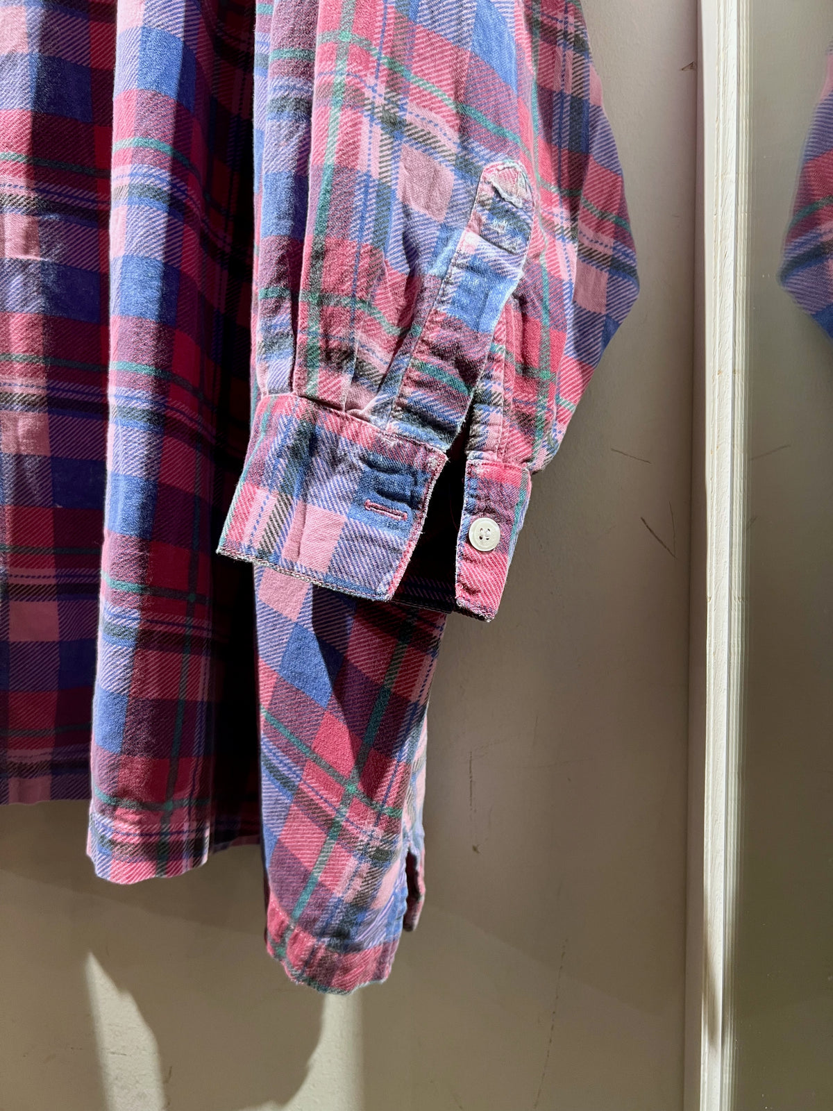 90s ROAMAN'S Oversized Flannel Shirt