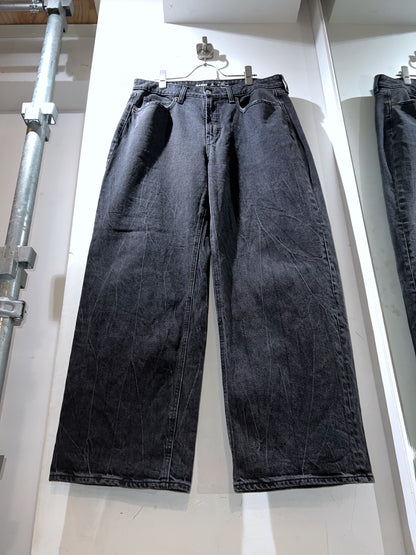 OLD NAVY Black Wide Leg Denim Pants