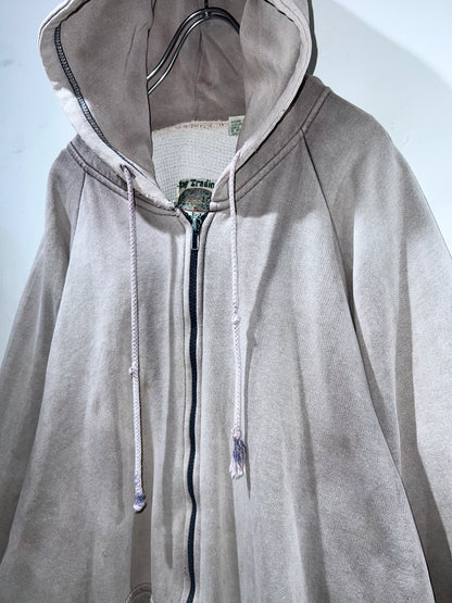 90s Bay Trading Thermal-lined Zip Up Hoodie