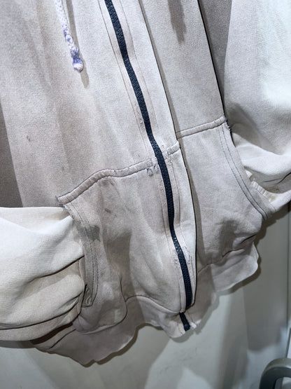 90s Bay Trading Thermal-lined Zip Up Hoodie
