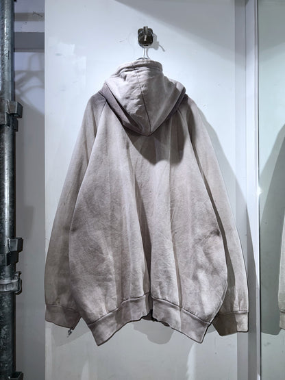 90s Bay Trading Thermal-lined Zip Up Hoodie