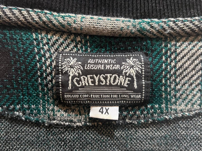 00s GREYSTONE Oversized Ombre Polo