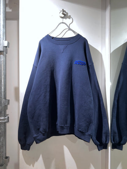 GAMBLING™︎ Gamborghini Chenille Patched Crewnecks NVY