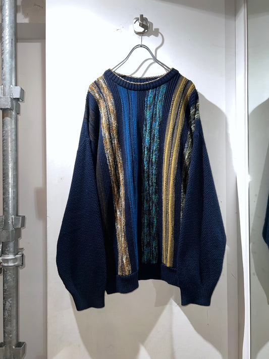 Vintage Euro Alessandro Magno Wool mix Design Sweater