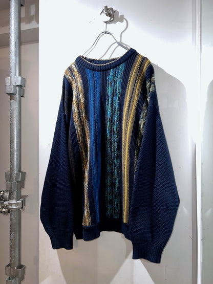 Vintage Euro Alessandro Magno Wool mix Design Sweater
