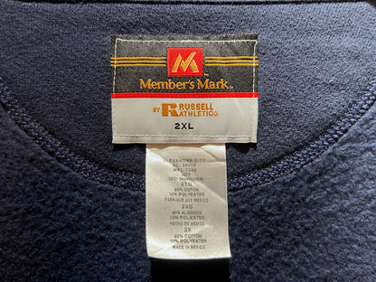 GAMBLING™︎ Gamborghini Chenille Patched Crewnecks NVY