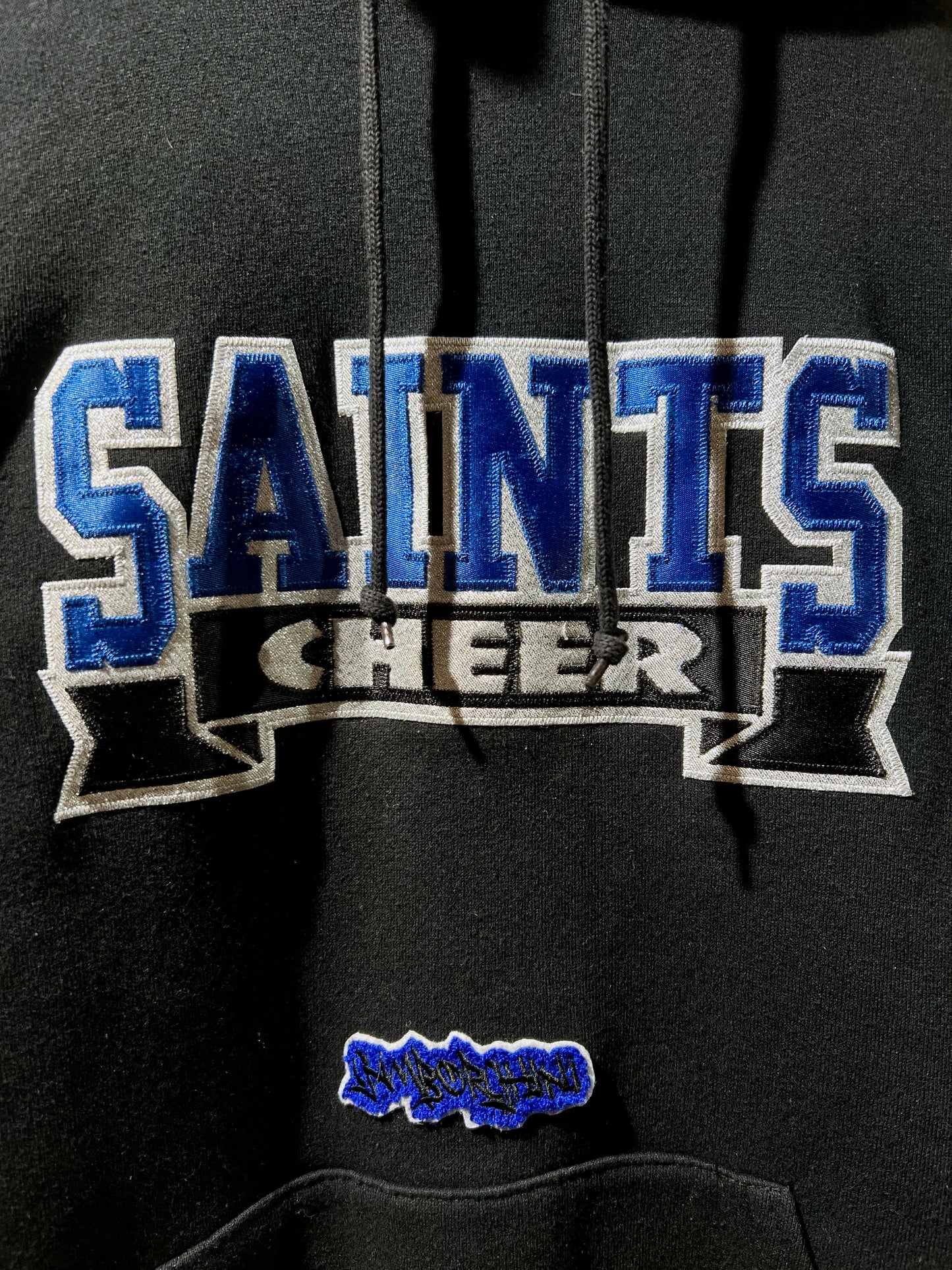 GAMBLING™︎ Gamborghini Chenille Patched Saints Hoodie