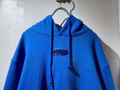 GAMBLING™︎ Gamborghini Chenille Patched Hoodie BLU