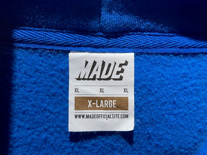 GAMBLING™︎ Gamborghini Chenille Patched Hoodie BLU