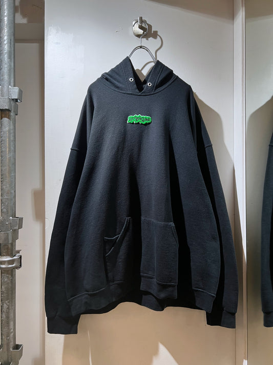 GAMBLING™︎ Gamborghini Chenille Patched Hoodie BLK