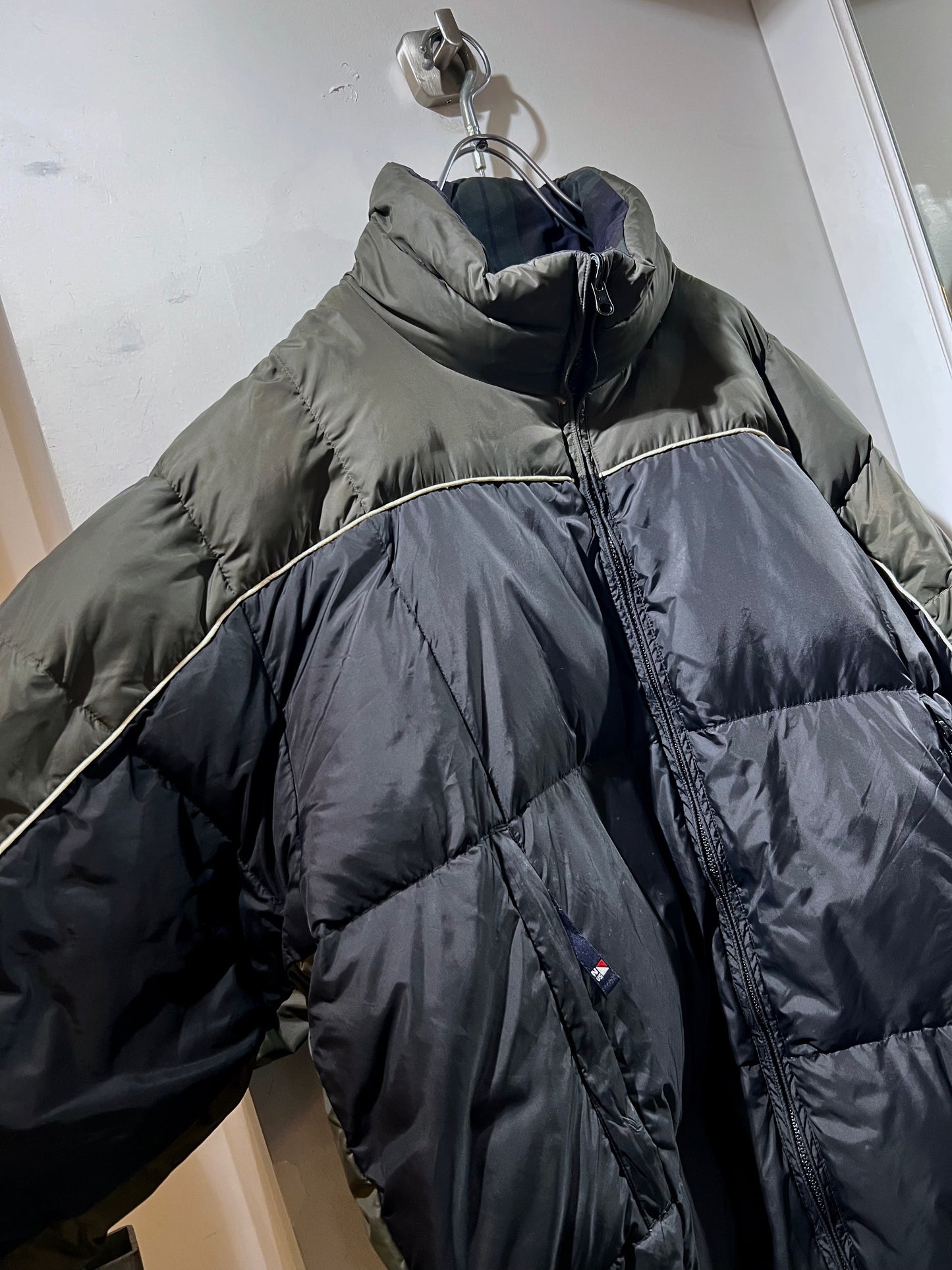 old NAUTICA Reversible Down Jacket