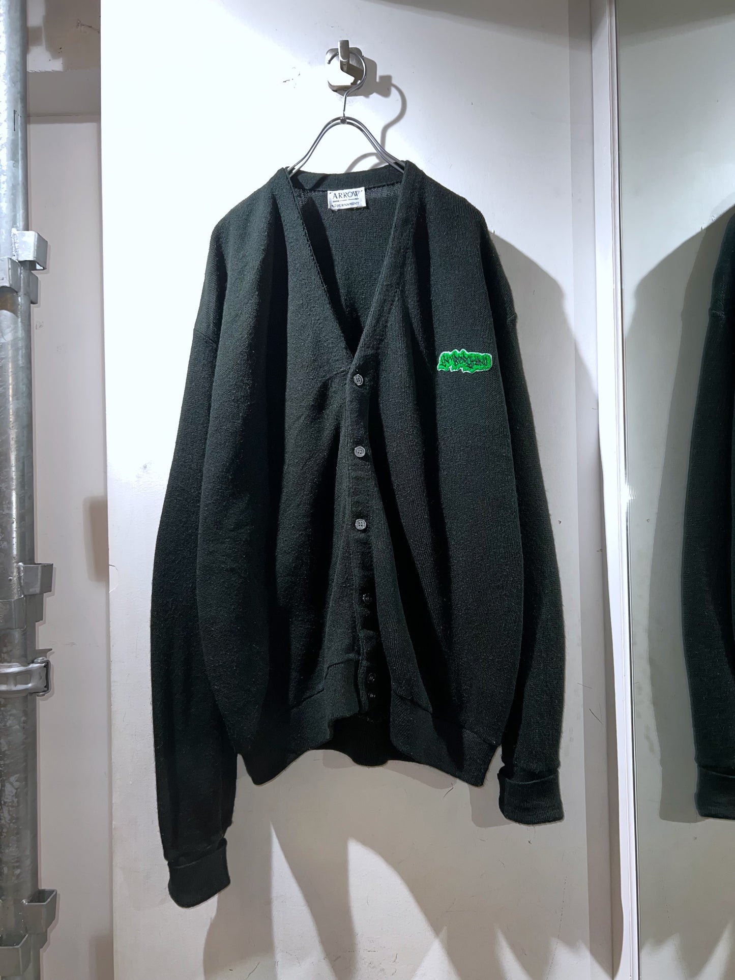 GAMBLING™︎ Gamborghini Chenille Patched Cardigan