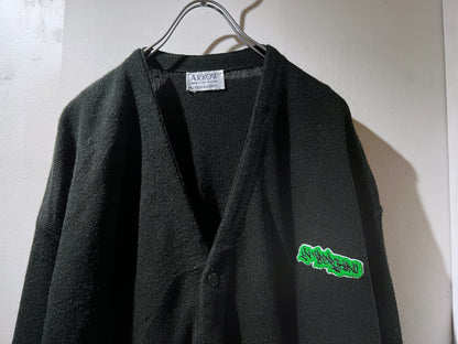 GAMBLING™︎ Gamborghini Chenille Patched Cardigan