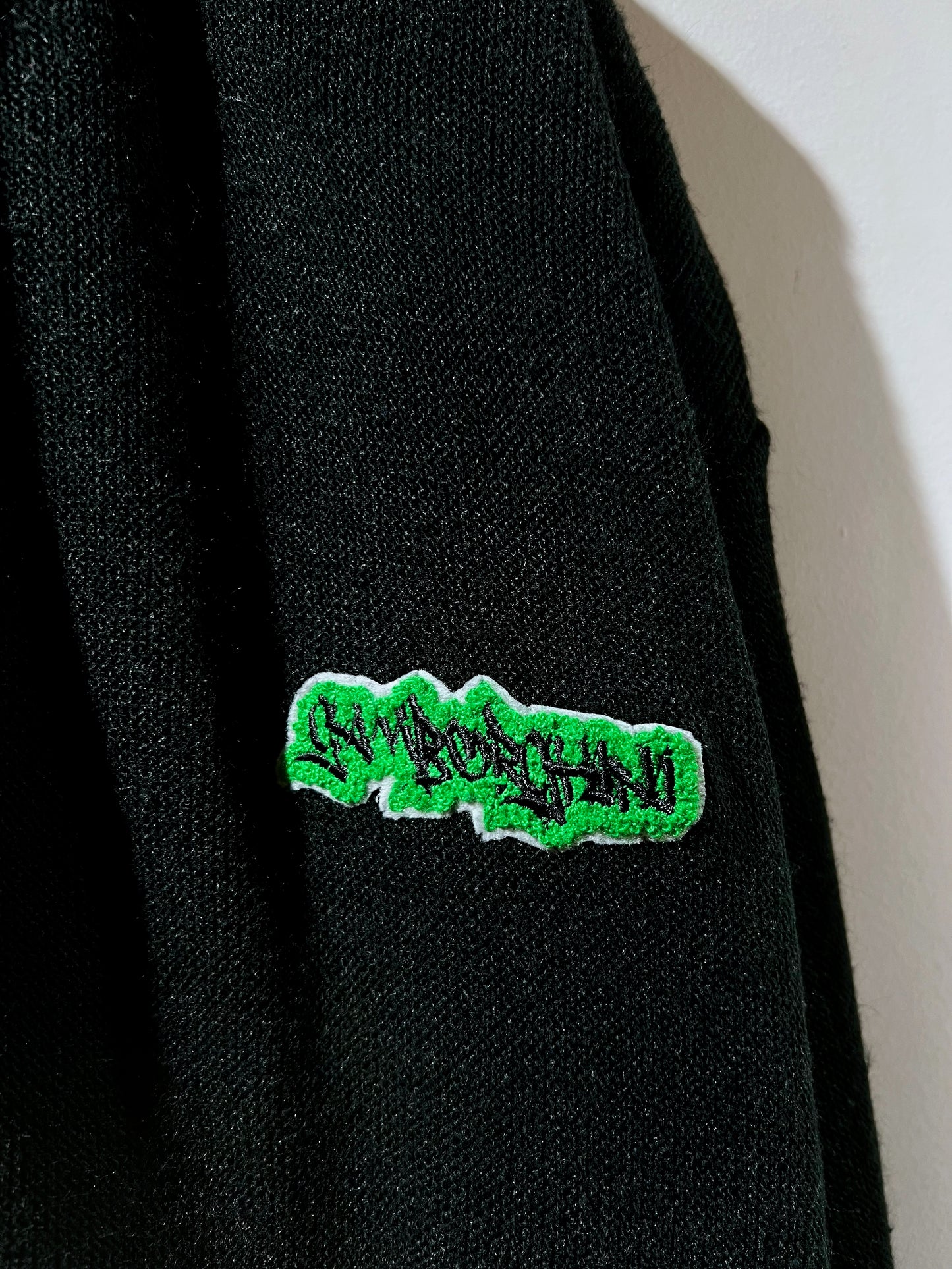 GAMBLING™︎ Gamborghini Chenille Patched Cardigan