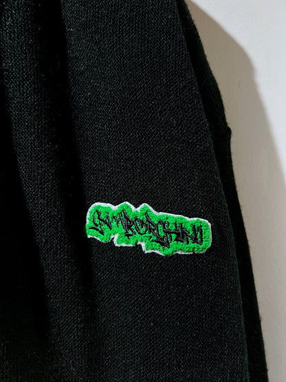 GAMBLING™︎ Gamborghini Chenille Patched Cardigan