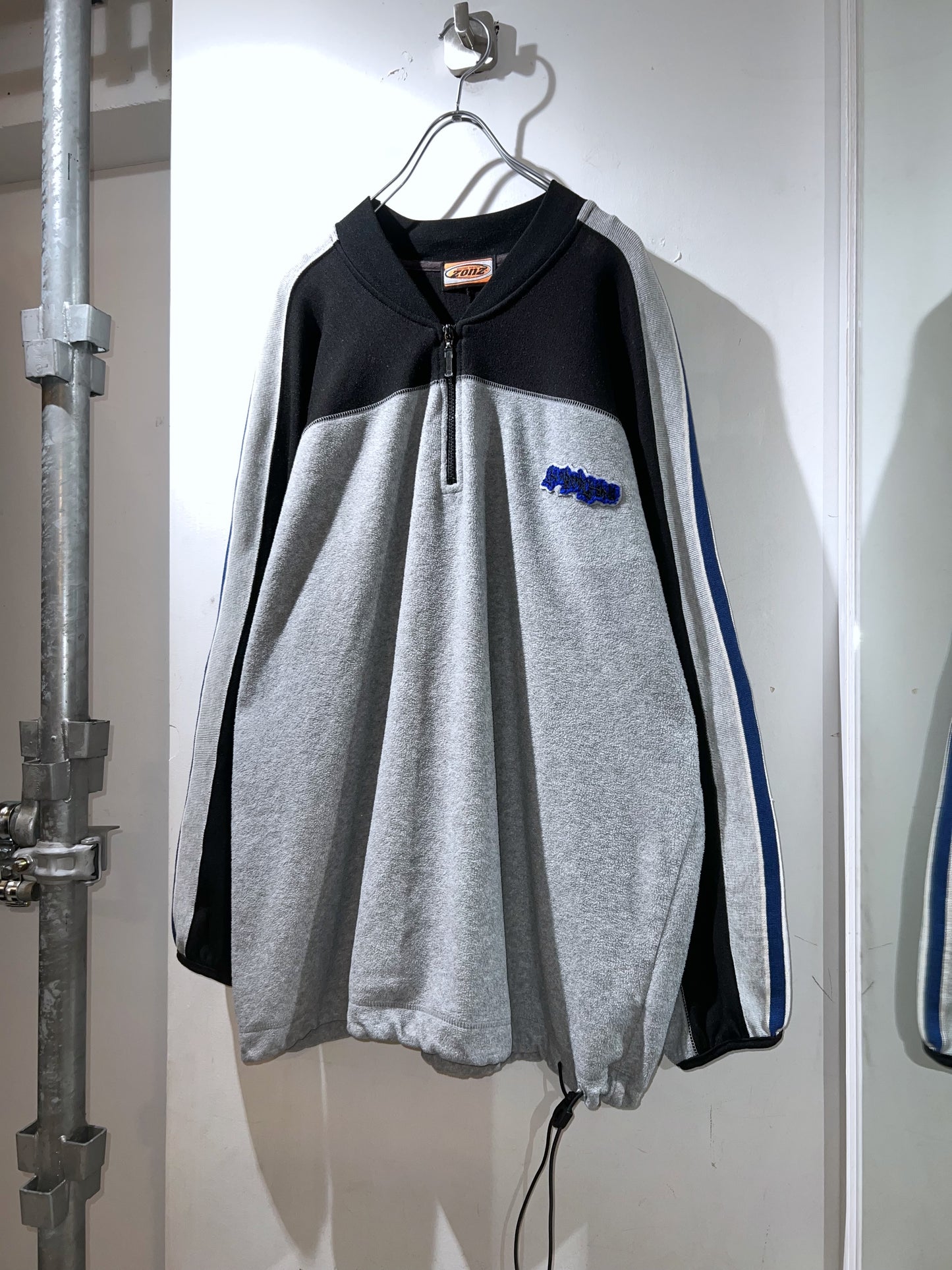 GAMBLING™︎ Gamborghini Chenille Patched 1/4 Fleece Top