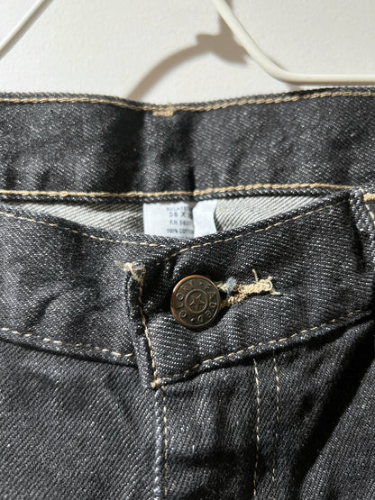 GAMBLING™︎ Gamborghini Chenille Logo Denim Pants