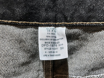 GAMBLING™︎ Gamborghini Chenille Logo Denim Pants