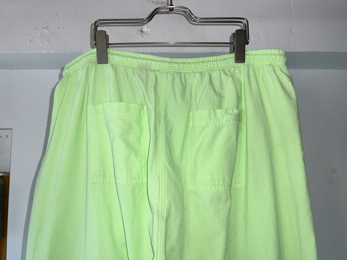 00s Neon Green Wide Easy Pants