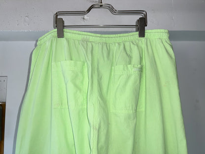00s Neon Green Wide Easy Pants