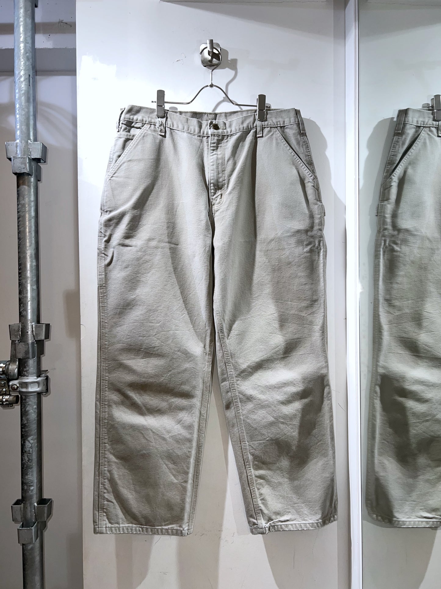 Carhart Greige Hard Canvas Painter Pants