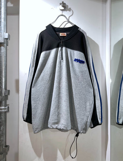 GAMBLING™︎ Gamborghini Chenille Patched 1/4 Fleece Top