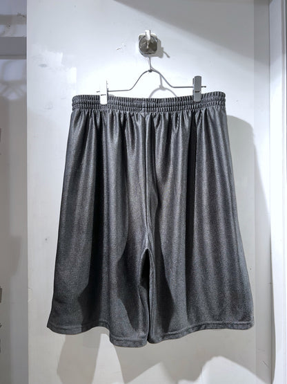 00s CHAMPS Metallic Grey Wide Court Shorts