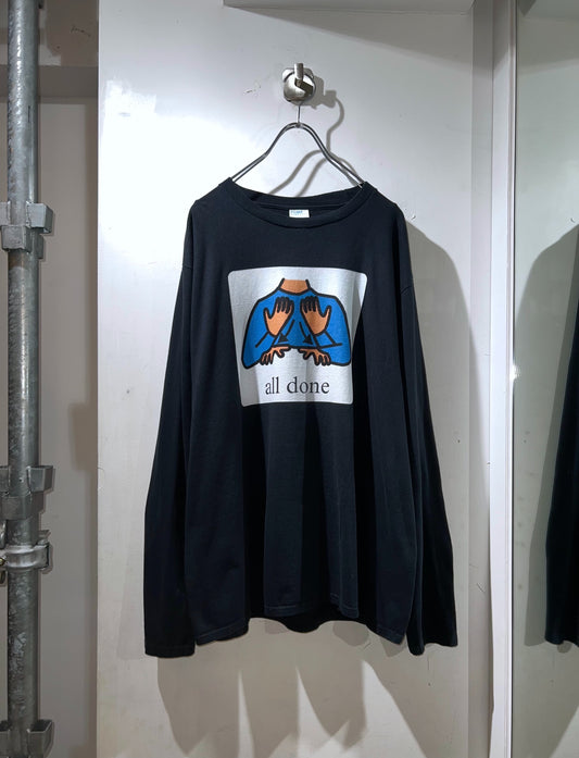 all done L/S Tee