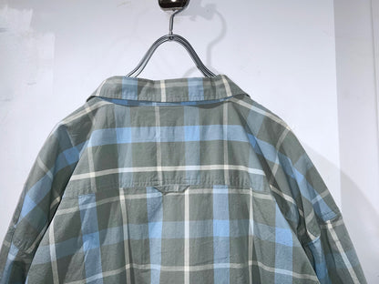 90s Johnny Blaze Lightweight Cotton Plaid Shirt