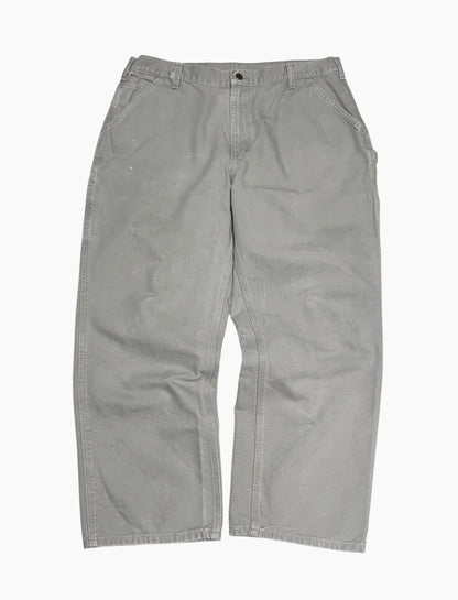 Carhart Greige Hard Canvas Painter Pants