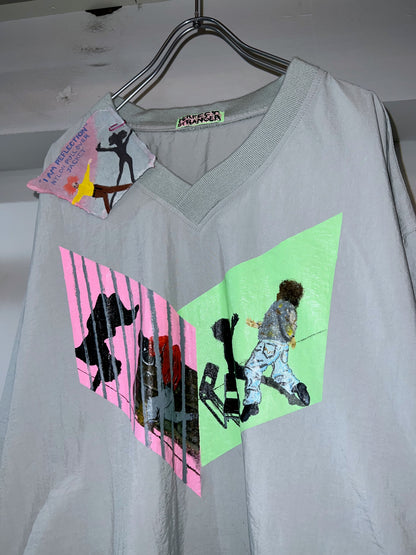 CLEAR EYED "I AM REFLECTION" PULLOVER JACKET