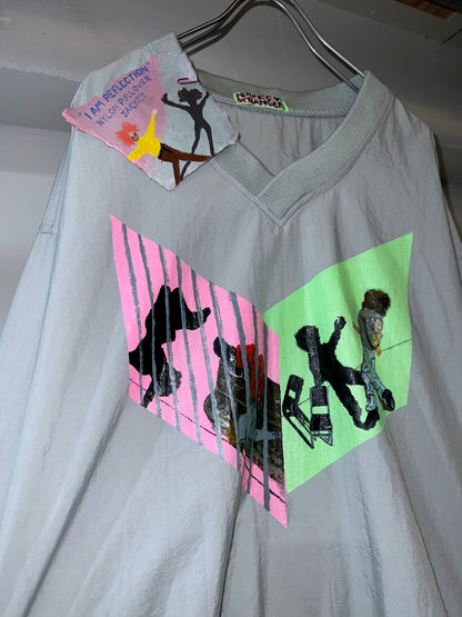 CLEAR EYED "I AM REFLECTION" PULLOVER JACKET
