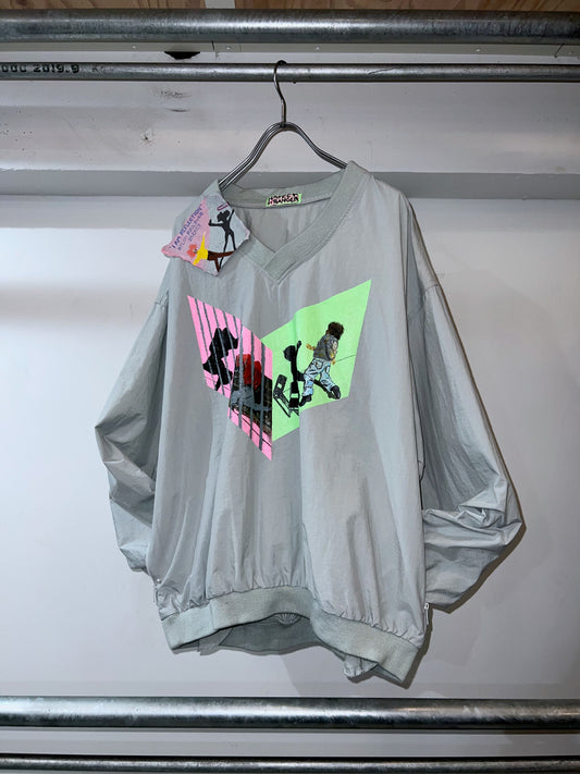 CLEAR EYED "I AM REFLECTION" PULLOVER JACKET